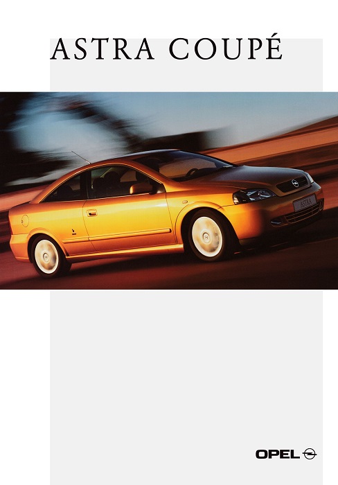  Astra G Coupé Astra Coupé 01/2000