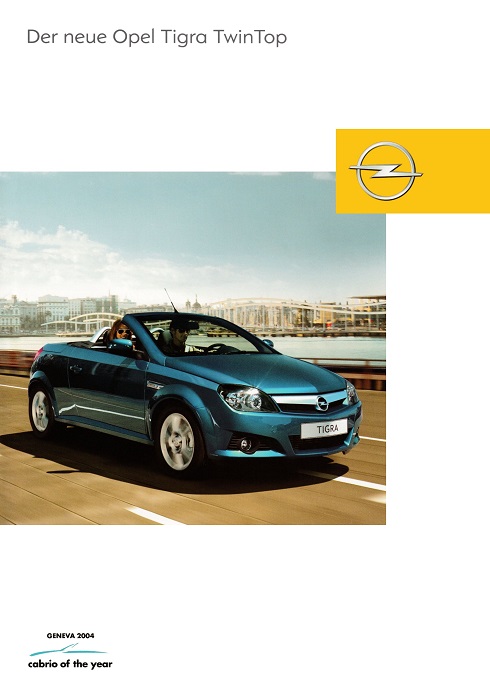  Tigra B / Tigra TwinTop Der neue Opel Tigra TwinTop 08/2004