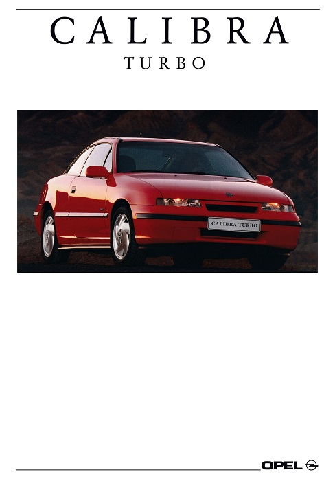  Calibra Calibra Turbo 02/1992