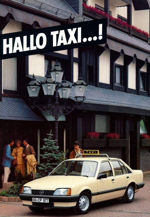  Ascona C Hallo Taxi... 07/1983