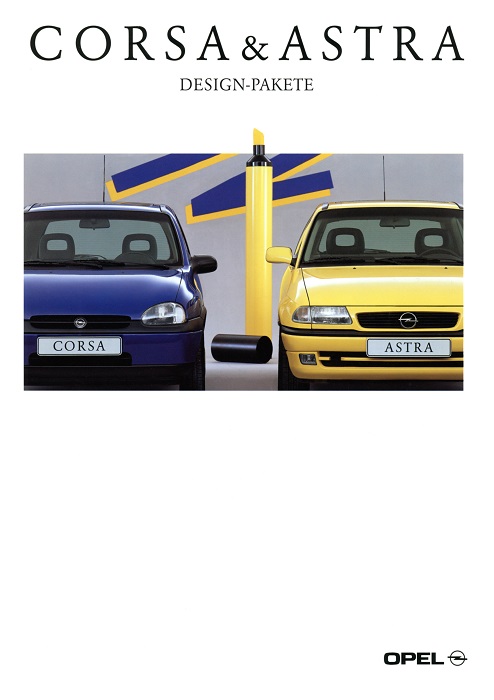  Astra F Corsa & Astra<br>Design-Pakete 02/1996