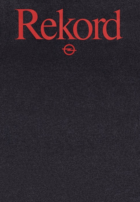  Rekord E Rekord 10/1982