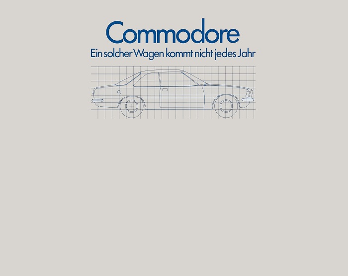  Commodore B Commodore<br>Ein solcher Wagen kommt nicht jedes Jahr 02/1972