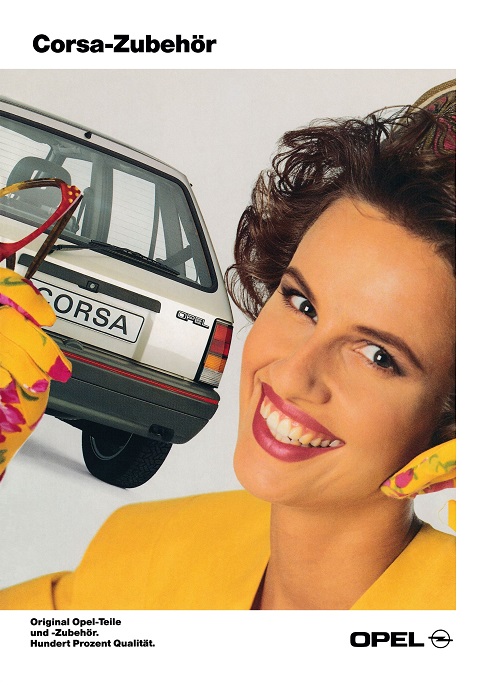  Corsa A Corsa-Zubehör 09/1990