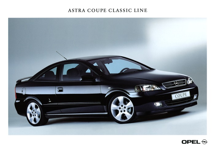  Astra G Coupé Astra Coupé Classic Line 12/2000