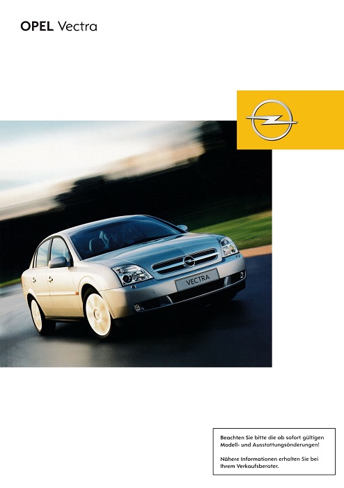  Vectra C Vectra 04/2002