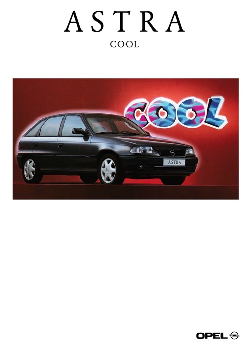  Astra F Astra Cool 01/1996