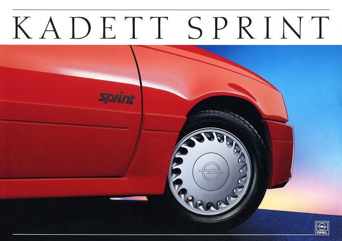  Kadett E Kadett Sprint 09/1987