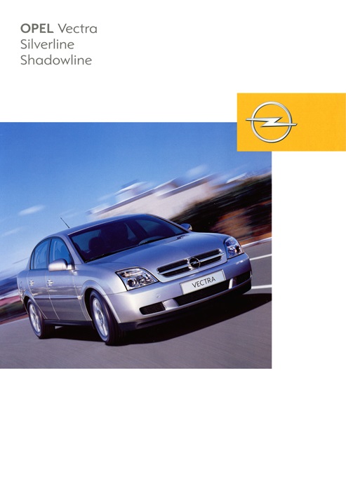  Vectra C Vectra Silverline, Shadowline 03/2003