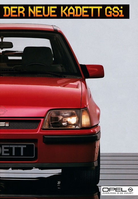  Kadett E Der neue Kadett GSi 09/1984