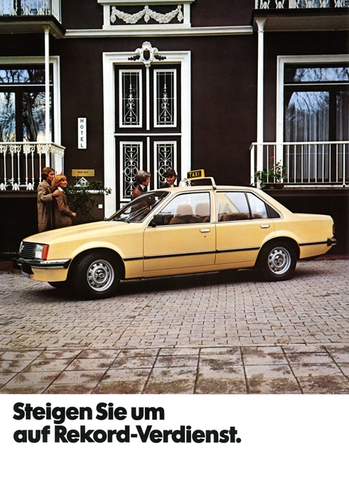  Rekord E Steigen Sie um auf Rekord-Verdienst. 09/1979