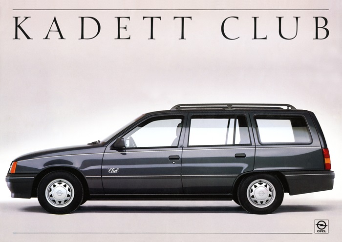  Kadett E Kadett Club 02/1986