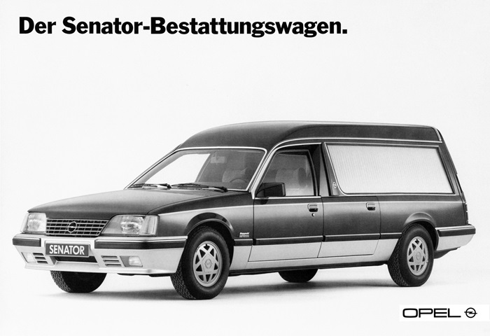  Senator A Der Senator-Bestattungswagen. 09/1985