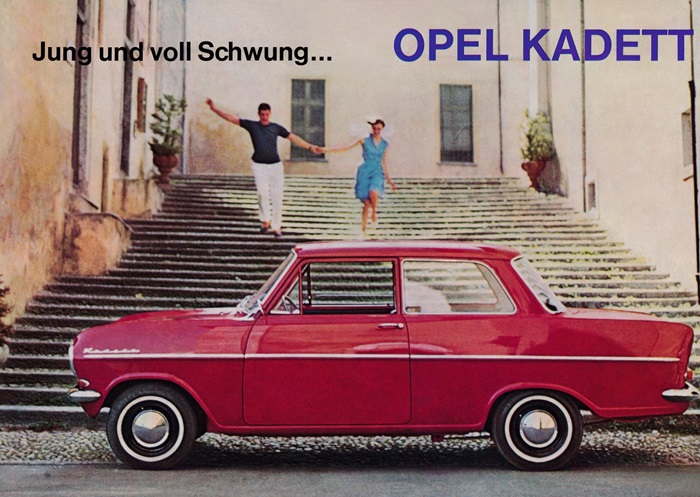  Kadett A Jung und voll Schwung... Opel Kadett 09/1963