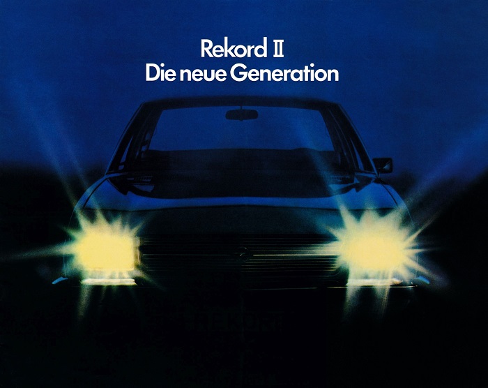Broschüre Rekord D Rekord II<br>Die neue Generation 02/1972
