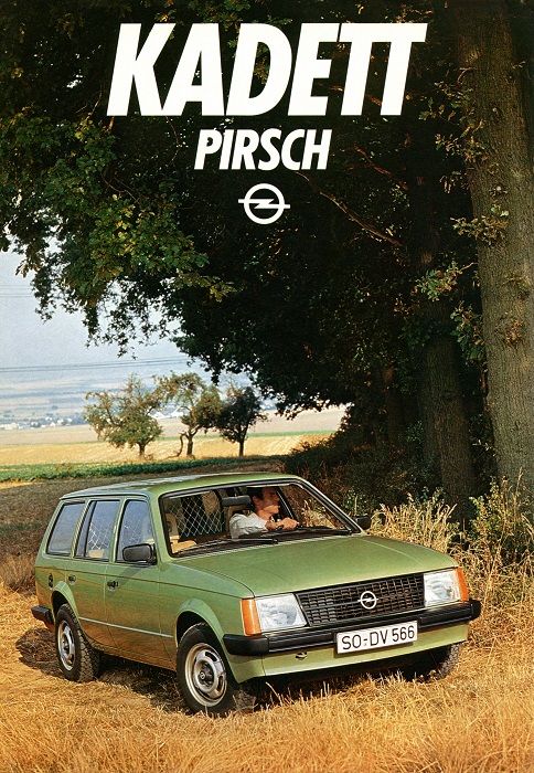 Broschüre Kadett D Pirsch 11/1982