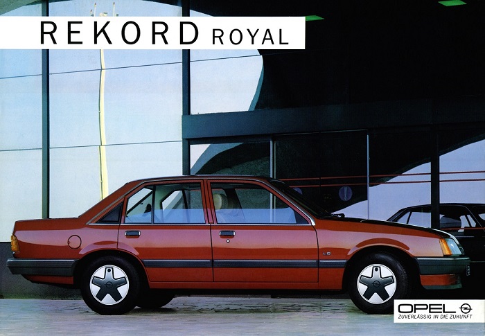Broschüre Rekord E Rekord Royal 06/1985