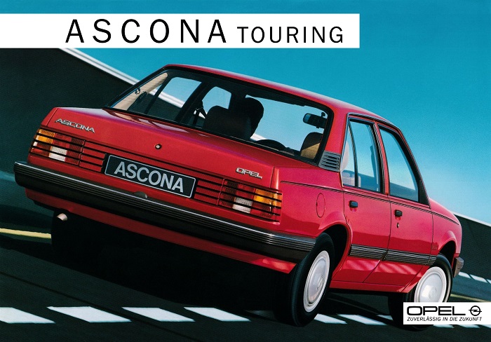 Broschüre Ascona C Ascona Touring 09/1985