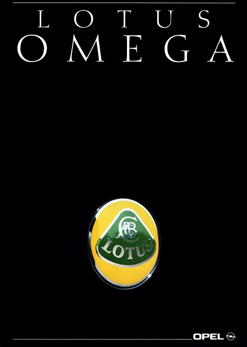 Broschüre Lotus Omega inklusive technische Daten 09/89 09/1989