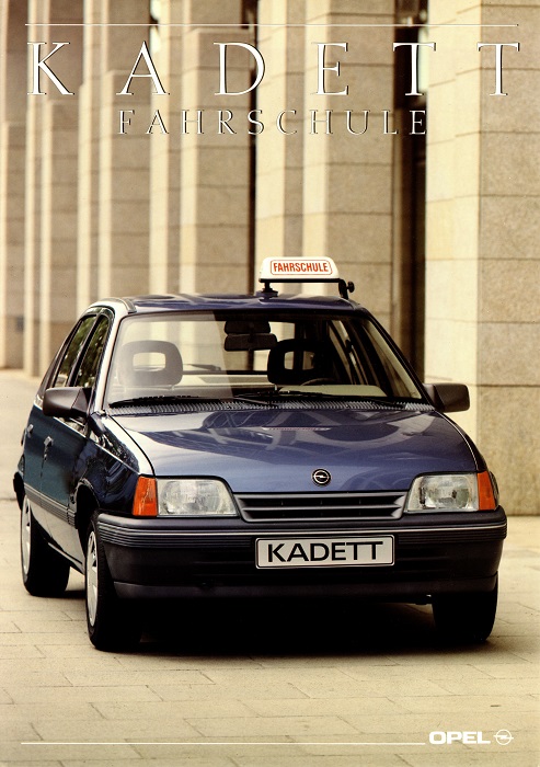  Kadett E Kadett Fahrschule 09/1989