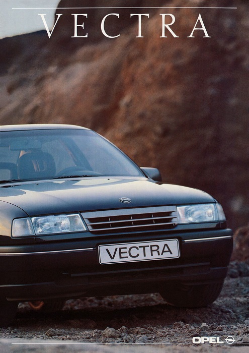 Broschüre Vectra A Vectra 08/1990
