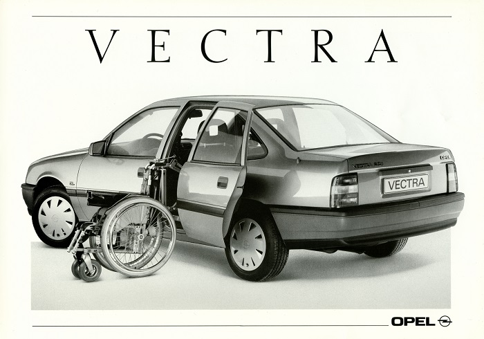 Broschüre Vectra A Vectra Spezialfahrzeug 02/1991
