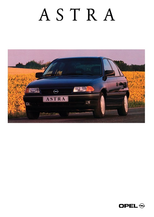 Broschüre Astra F Astra 01/1994